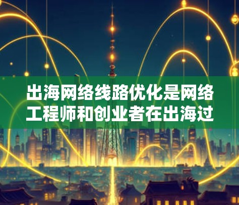 出海网络线路优化是网络工程师和创业者在出海过程中需要考虑的重要问题。以下是一些常见的出海网络线路优化的主要方面和步骤，帮助您更好地优化网络性能