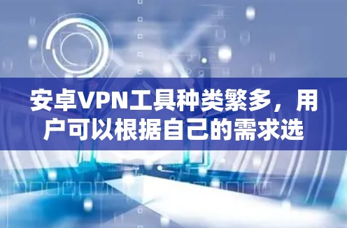 安卓VPN工具种类繁多,用户可以根据自己的需求选择适合的工具。以下是一些常见的安卓VPN工具推荐,涵盖了安全性、连接性、隐私保护等方面