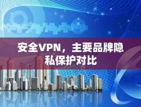 安全VPN,主要品牌隐私保护对比