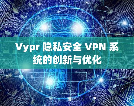 Vypr 隐私安全 VPN 系统的创新与优化 Vypr 隐私安全 VPN 系统的创新与优化