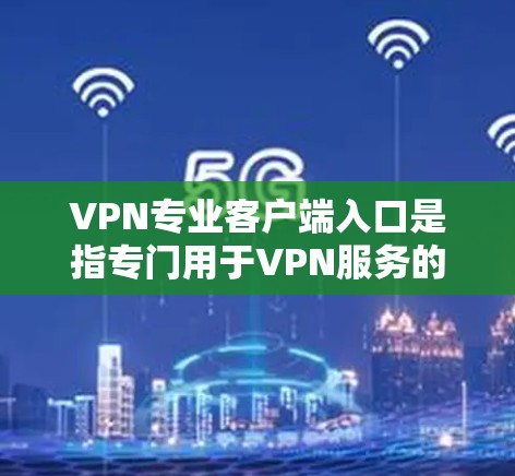 VPN专业客户端入口是指专门用于VPN服务的客户端应用程序。这些应用通常用于在手机、电脑或其他设备上安装VPN软件，以便安全访问网络资源、下载文件或进行在线交易等