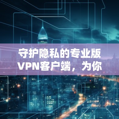 守护隐私的专业版VPN客户端，为你的网络保驾护航