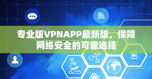 专业版VPNAPP最新版，保障网络安全的可靠选择